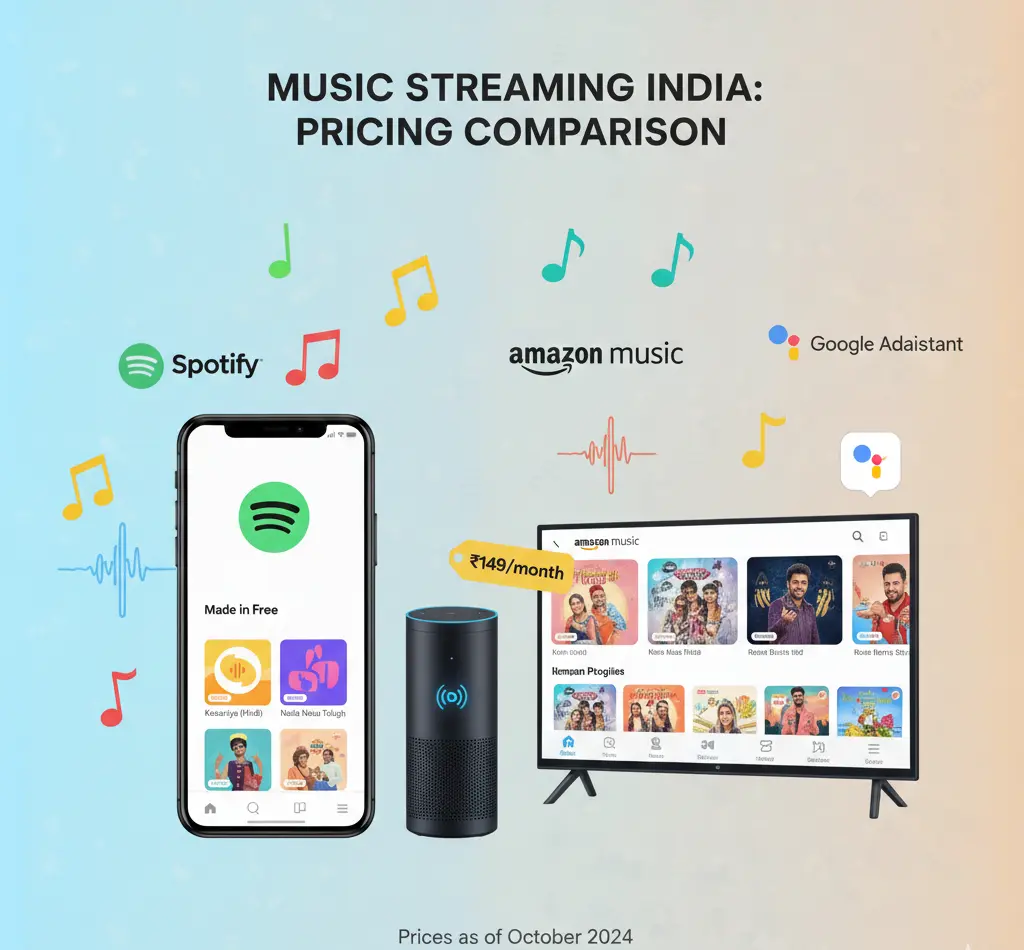 Amazon Music vs Spotify: Which One is Better in India 7 Device compatibility comparison for Spotify and Amazon Music