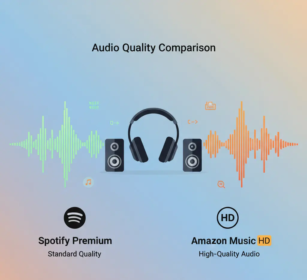 Amazon Music vs Spotify: Which One is Better in India 5 Audio quality comparison between Spotify and Amazon Music