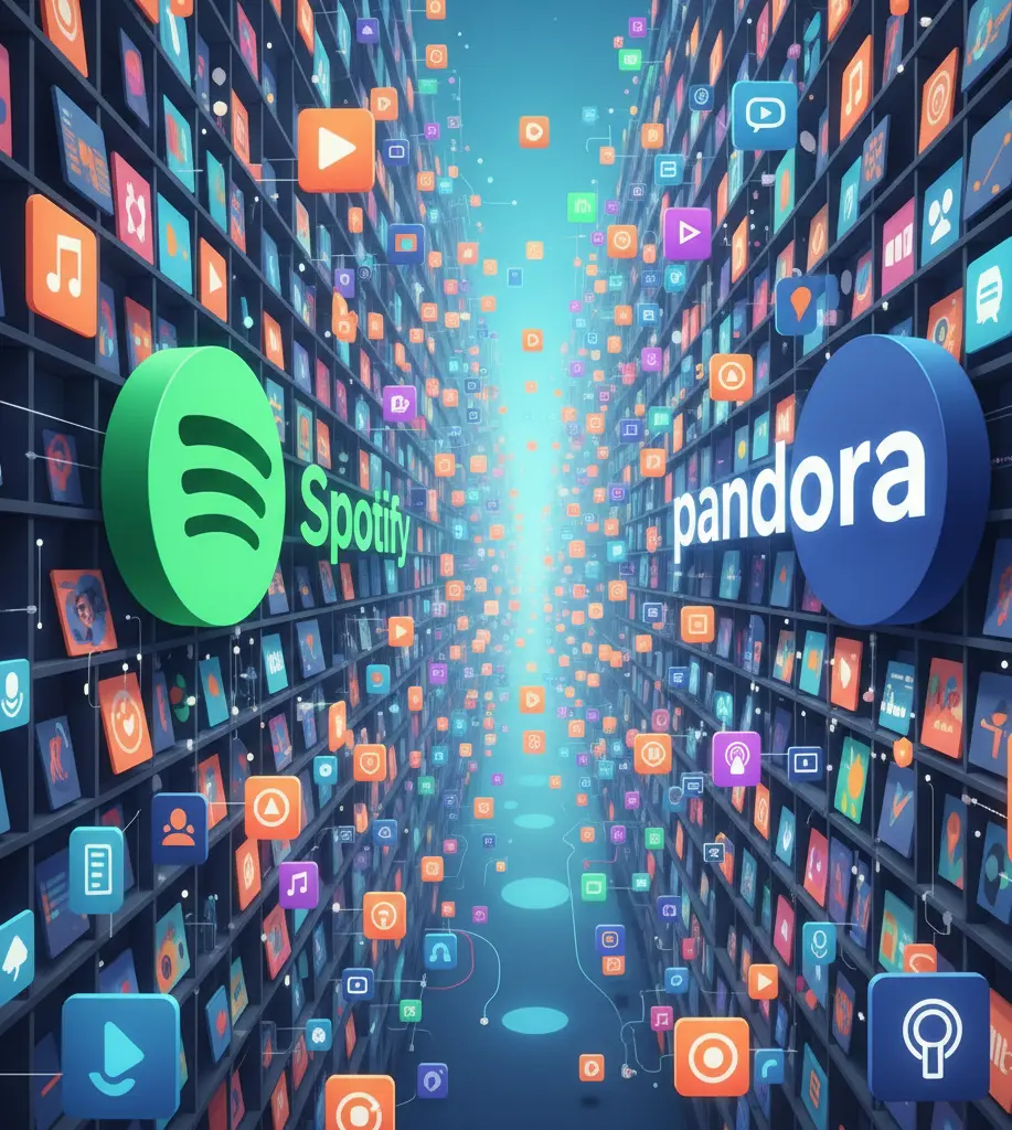 Spotify vs Pandora: Complete Comparison for Indian Users 6 Music library and playlist discovery on Spotify and Pandora